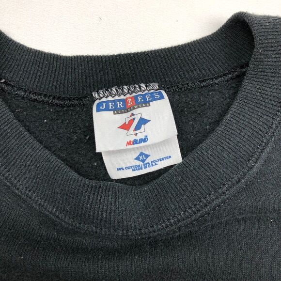 Celebrating Black History Month Stamp Logo Crewneck Sweater Black Size XL B31 - Picture 3 of 4